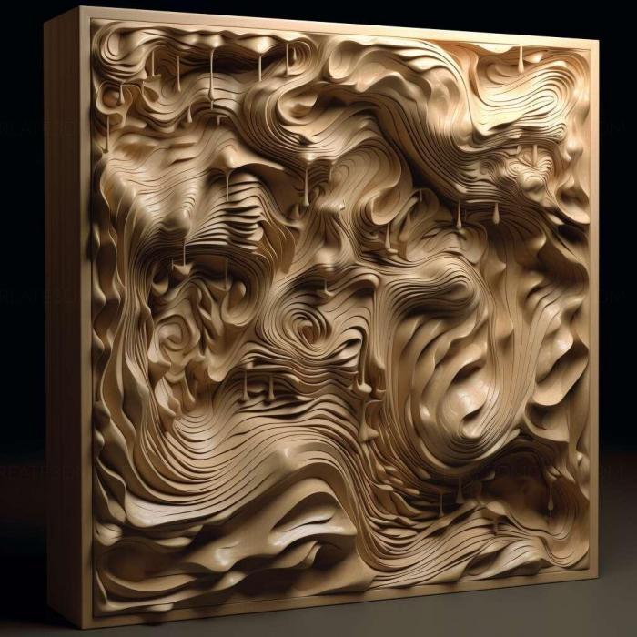 نموذج ثلاثي الأبعاد لآلة CNC 3D Art 